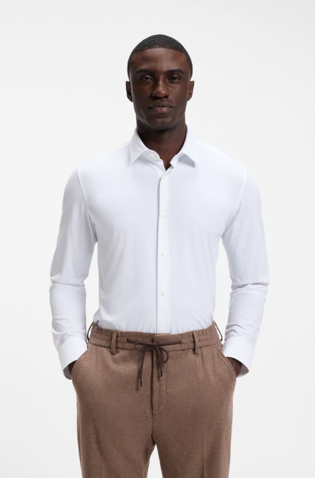 Camisa elástica BOSS