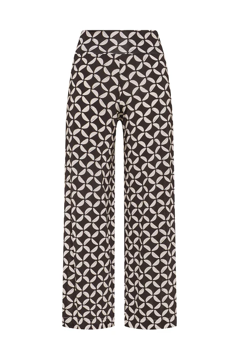 Pantalón de pijama estampado en punto de viscosa NIU