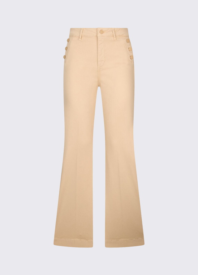 Pantalón ancho de mujer Liu Jo con botones laterales