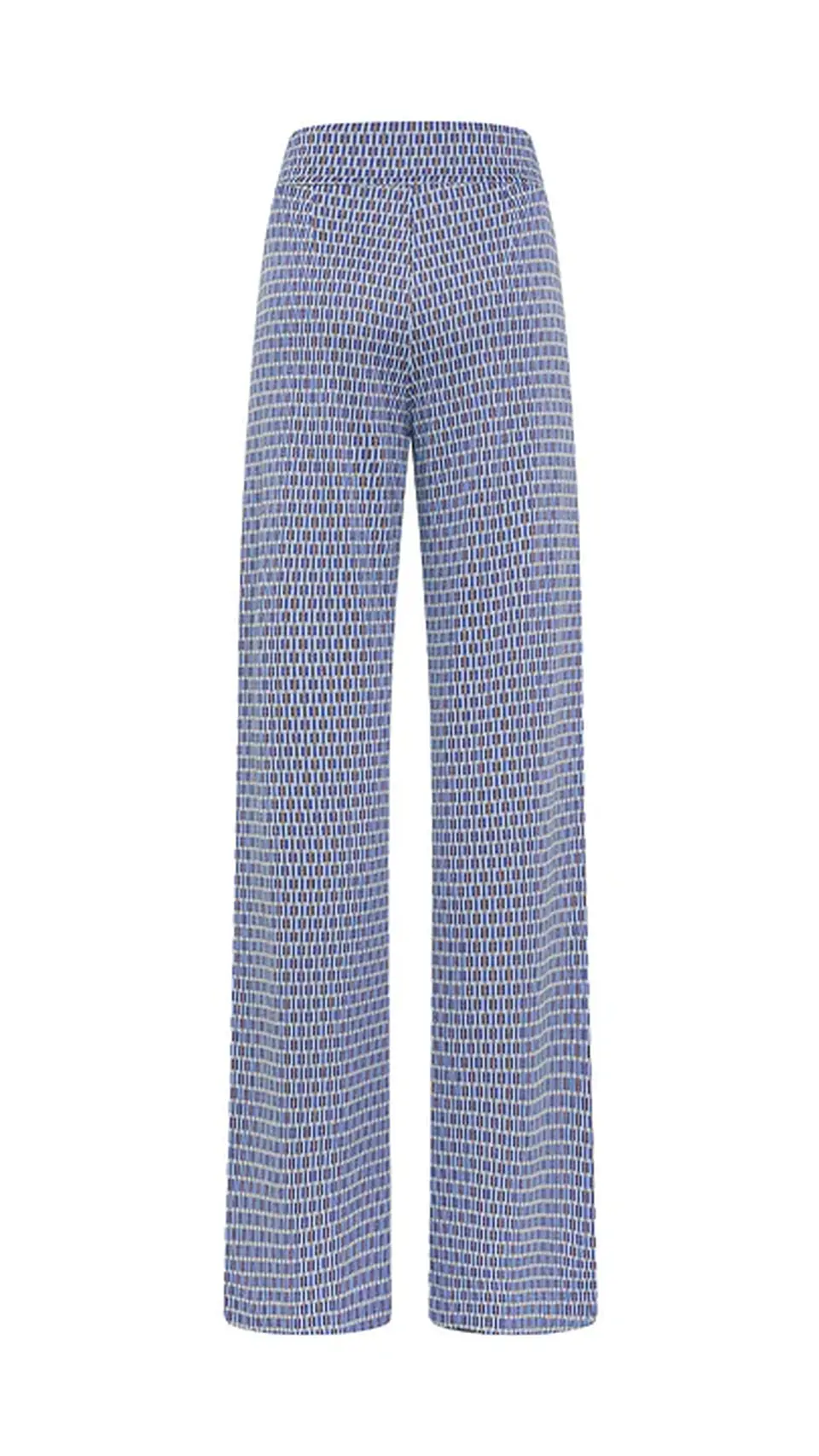 Pantalón de punto lurex ancho y fluido de vestir NIU