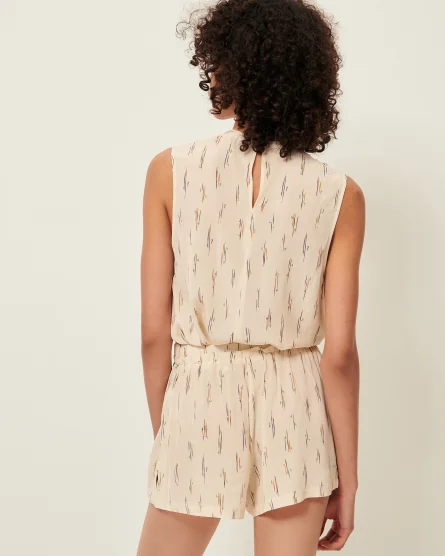 Blusa de rayas sin mangas Sessùn modelo Les Bains