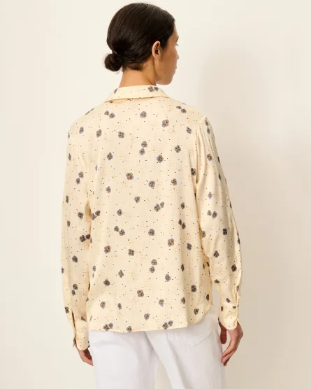 Blusa estampada de manga larga Sessùn modelo Britjet