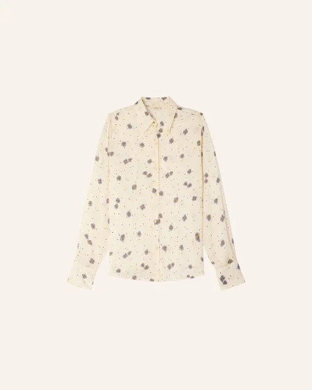 Blusa estampada de manga larga Sessùn modelo Britjet