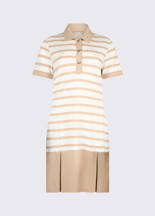 Vestido de punto a rayas de estilo joven Liu Jo