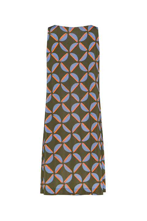 Vestido corto estampado de mujer NIU