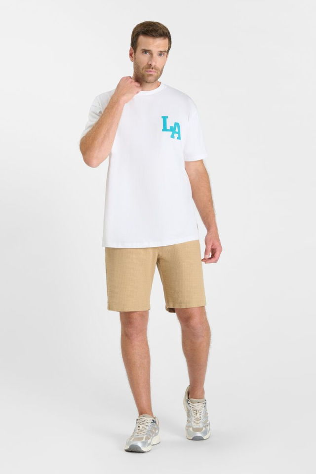 Camiseta de hombre Le Temps des Cerises con diseño de oso en la espalda