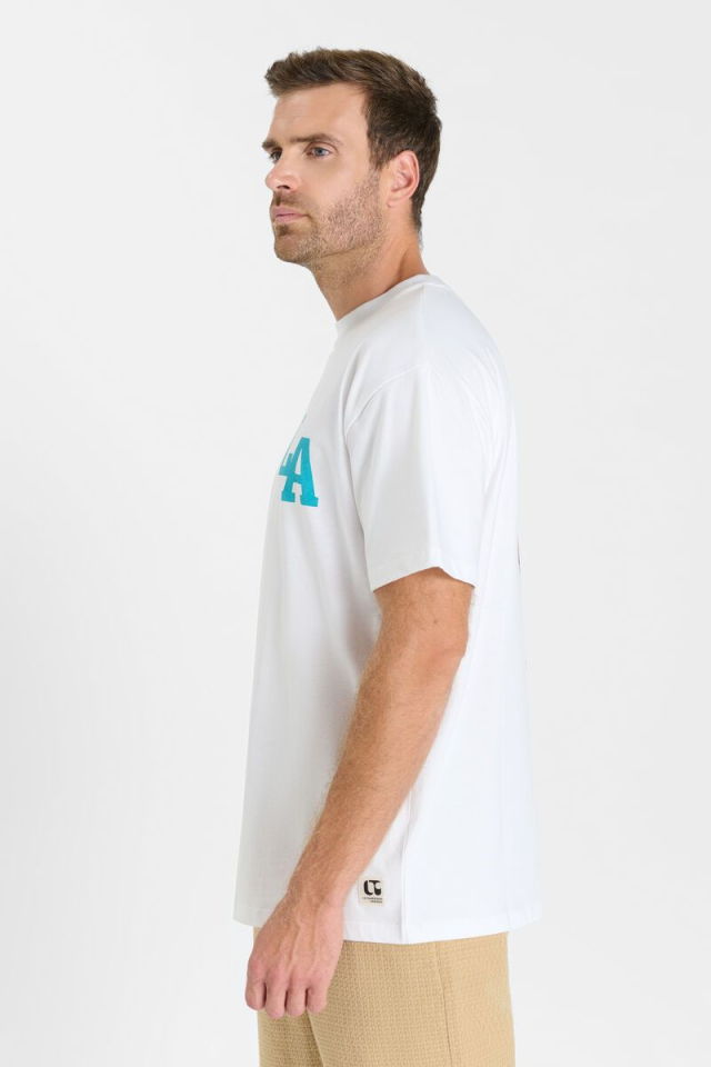 Camiseta de hombre Le Temps des Cerises con diseño de oso en la espalda
