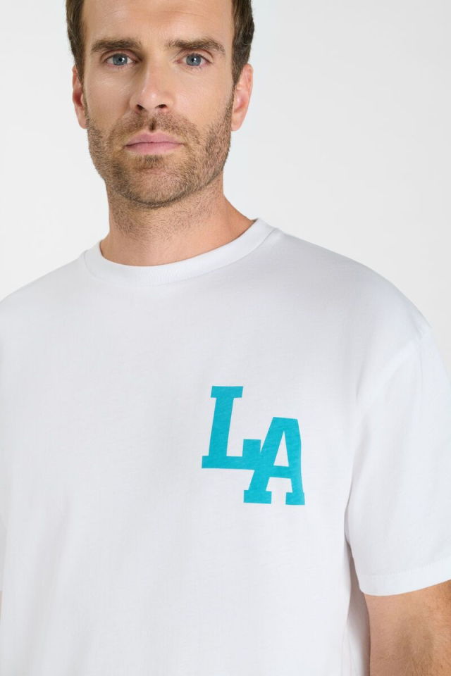 Camiseta de hombre Le Temps des Cerises con diseño de oso en la espalda