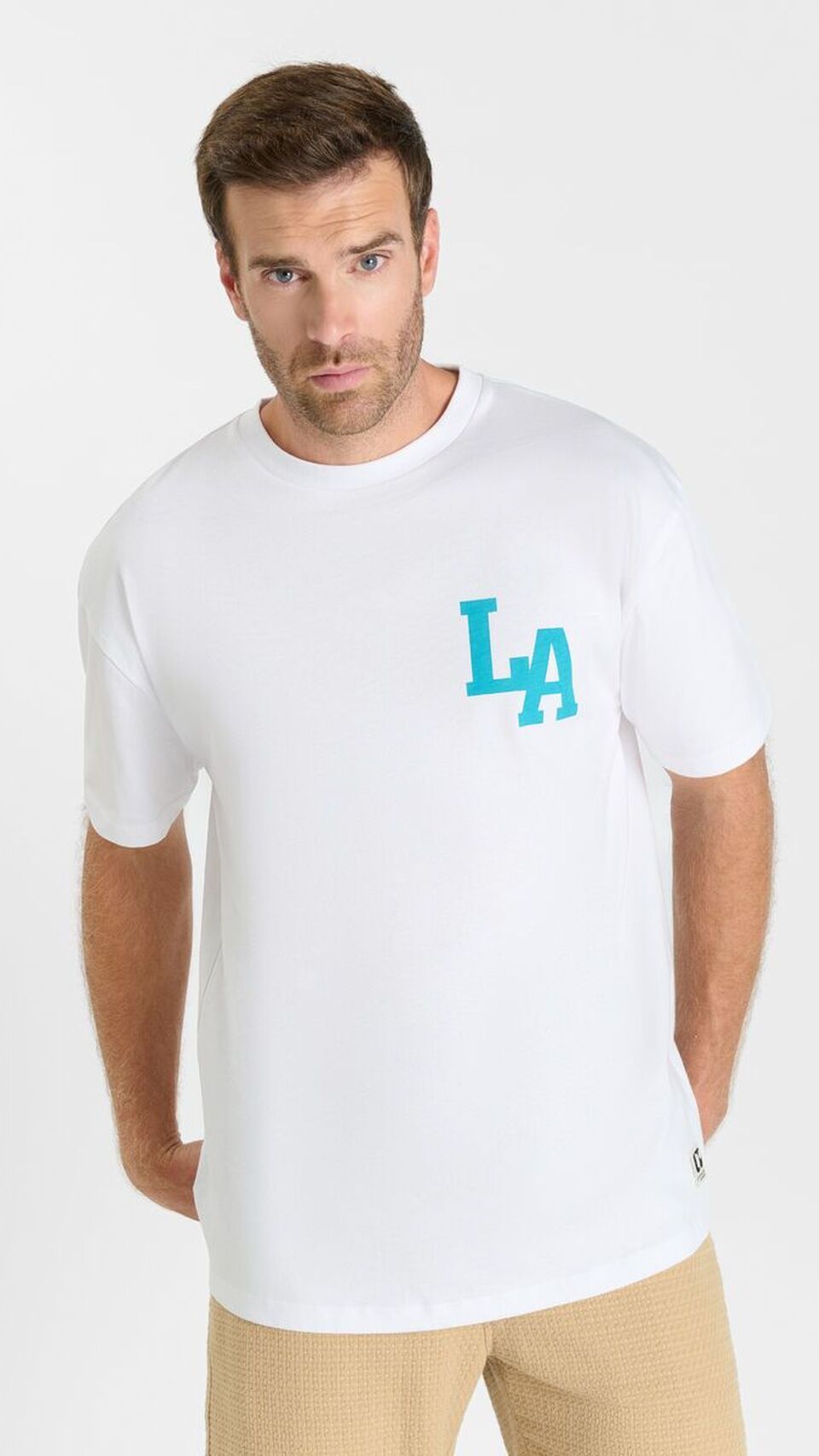Camiseta de hombre Le Temps des Cerises con diseño de oso en la espalda