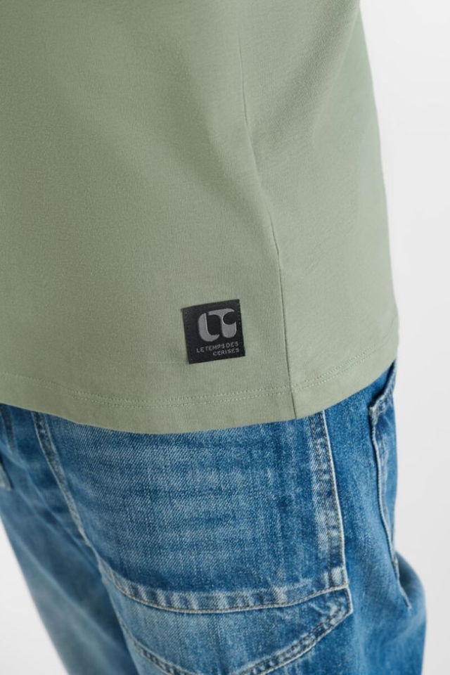 Camiseta de algodón de estilo joven Le Temps des Cerises Casc Llimones