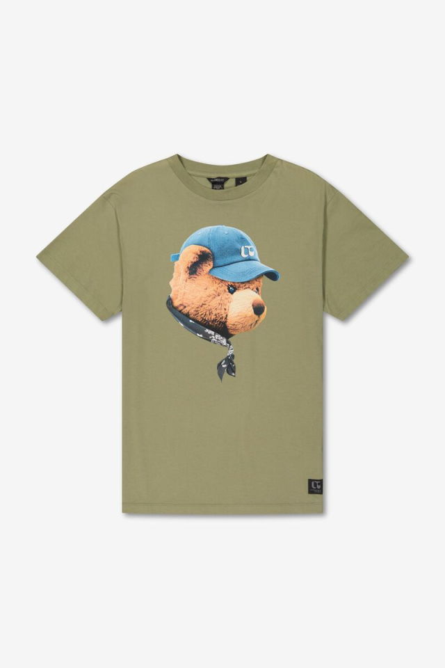 Camiseta de hombre joven Le Temps des Cerises con diseño Oso Gorra
