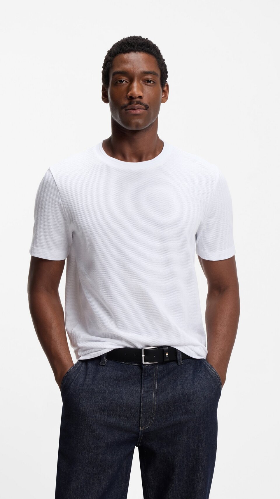 Camiseta de punto sport para hombre BOSS