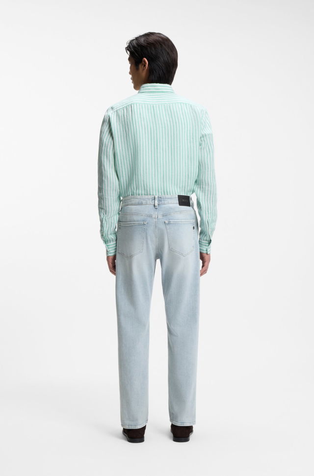 Pantalón vaquero de corte amplio Boss para hombre