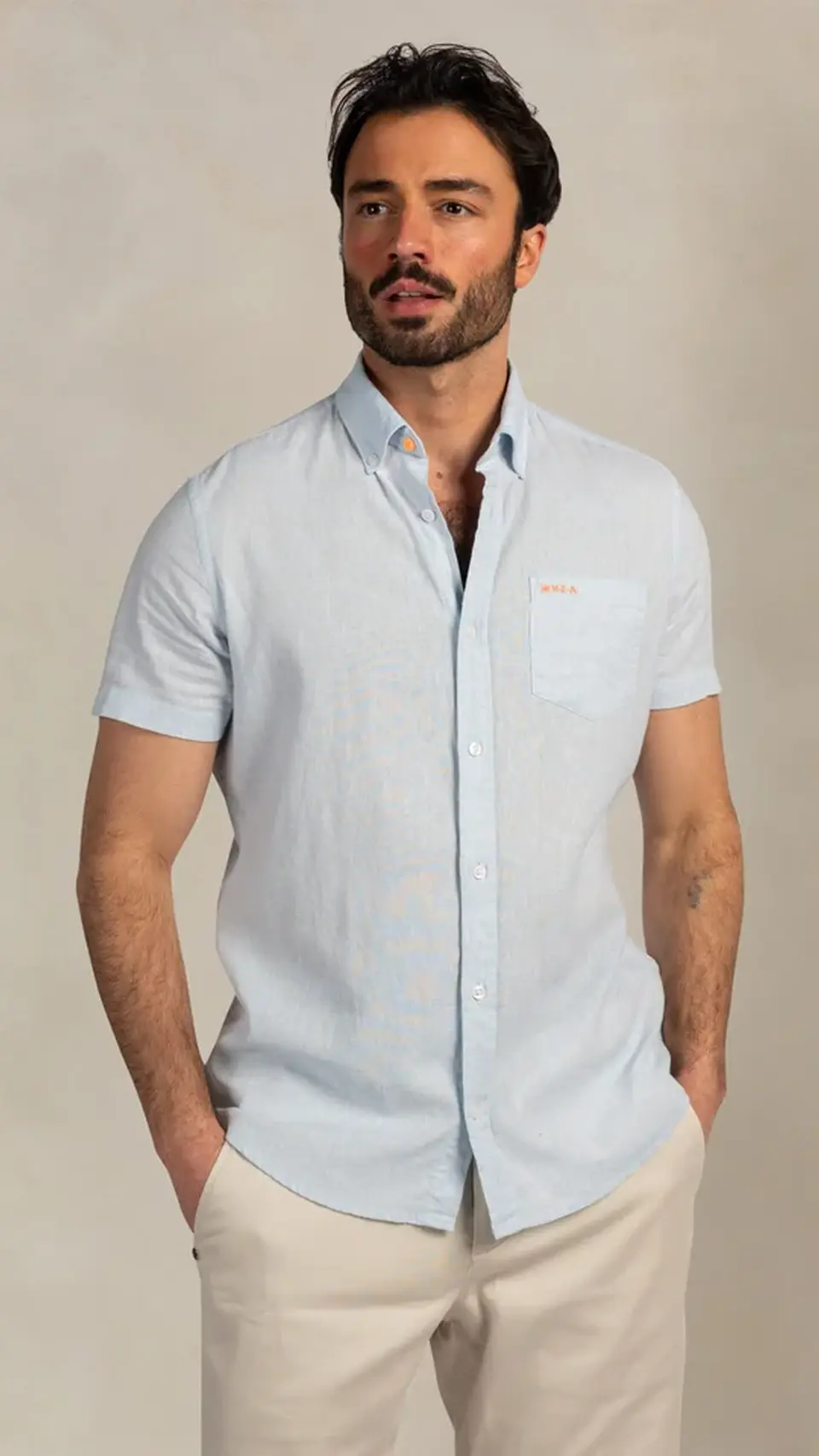Camisa de manga corta sport Fil Maniga Curta