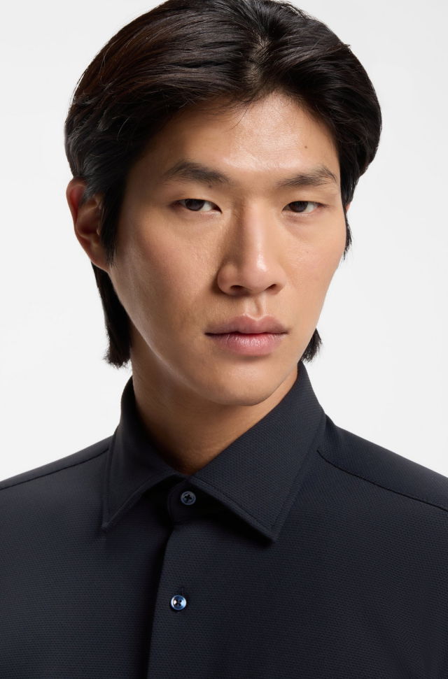 Camisa sport de hombre BOSS modelo Ciutat de manga larga