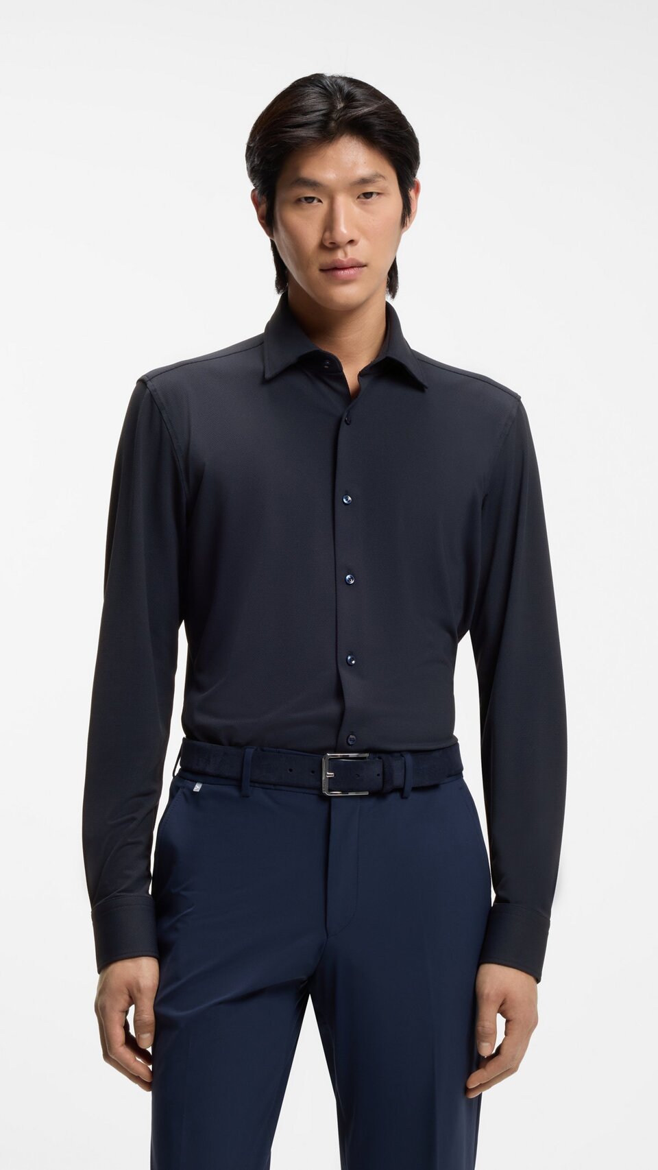 Camisa sport de hombre BOSS modelo Ciutat de manga larga