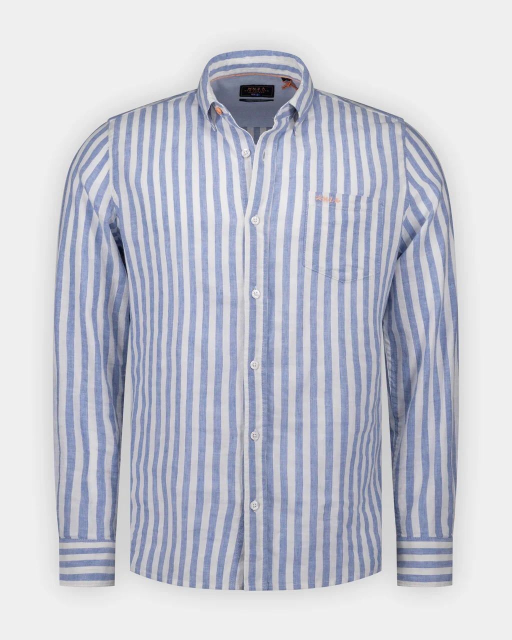 Camisa de rayas de estilo sport para hombre