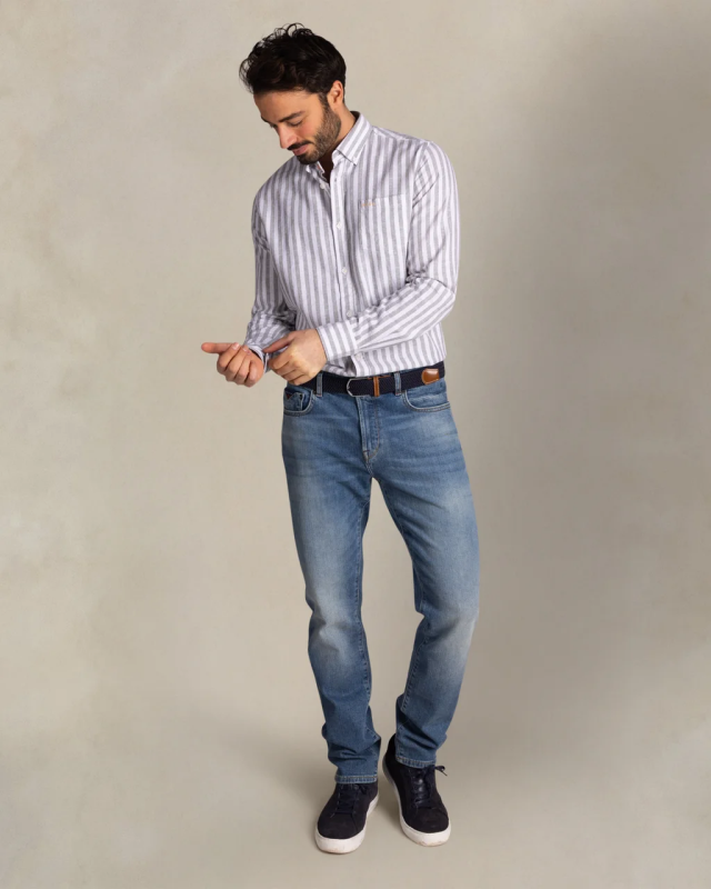 Camisa sport de flores para hombre Flors+Fulles