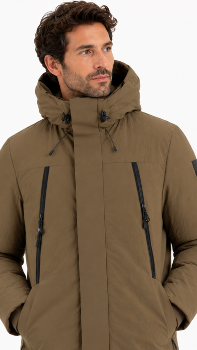 Parka técnica de hombre efecto lavado Marca OUTHERE