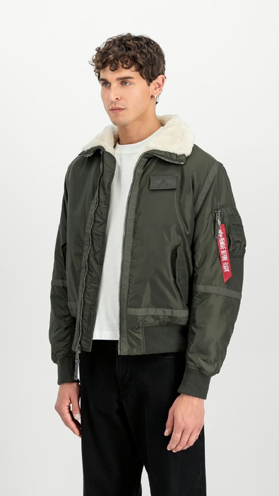 Bomber con borreguito Alpha