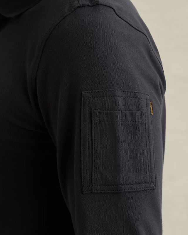 Polo de manga larga liso PME Legend para hombre