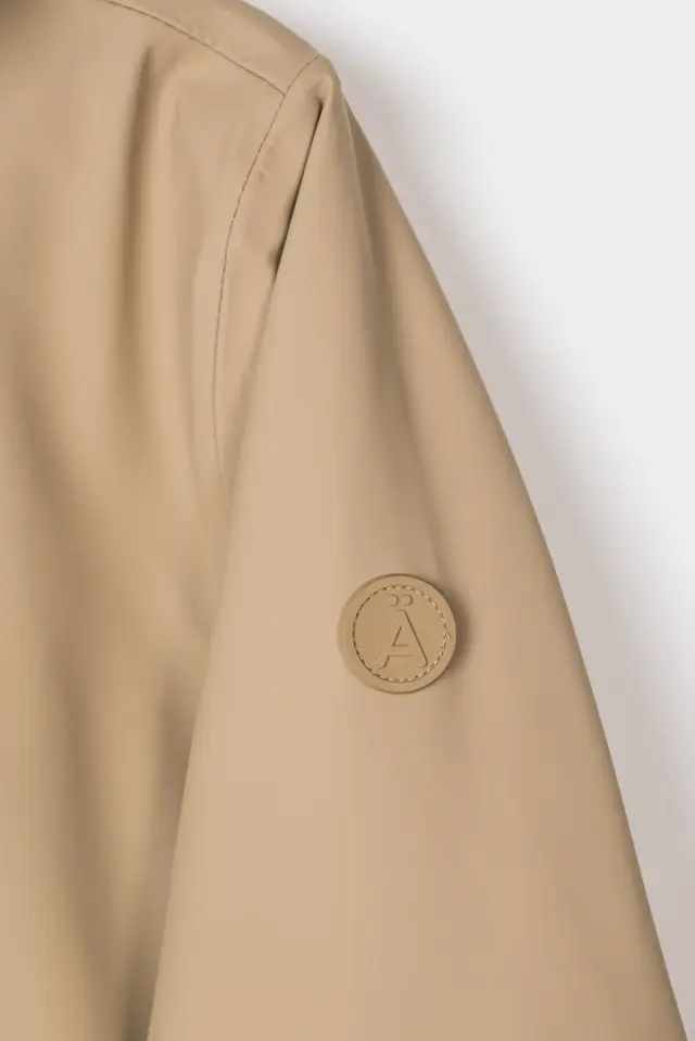 Gabardina larga con capucha para mujer Tanta