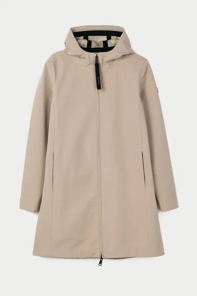 Gabardina con capucha impermeable TANTA Hail para mujer