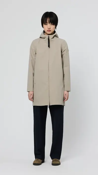 Gabardina con capucha impermeable TANTA Hail para mujer