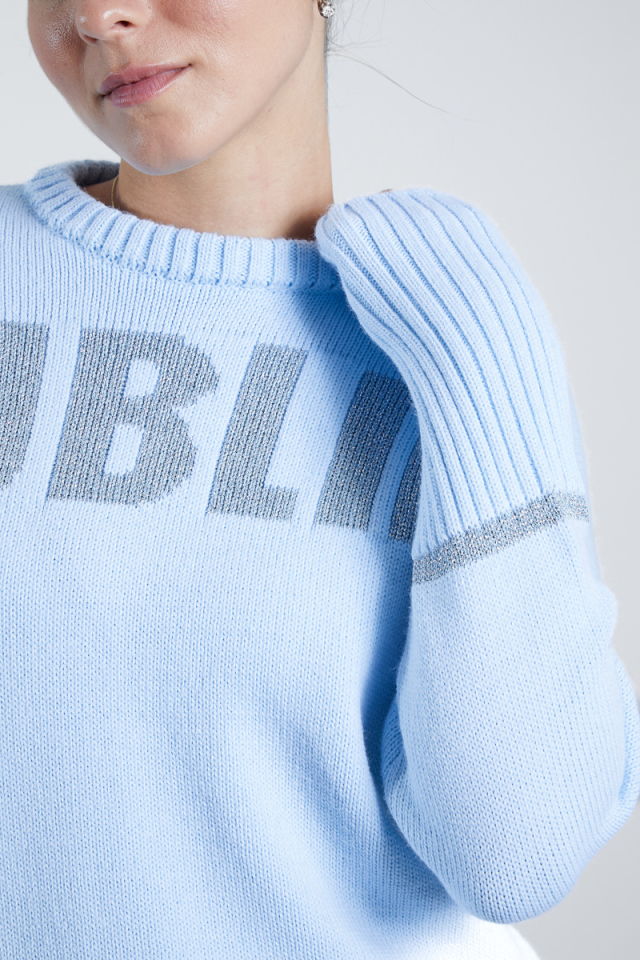 Jersey de mujer Sublim con detalles de lúrex