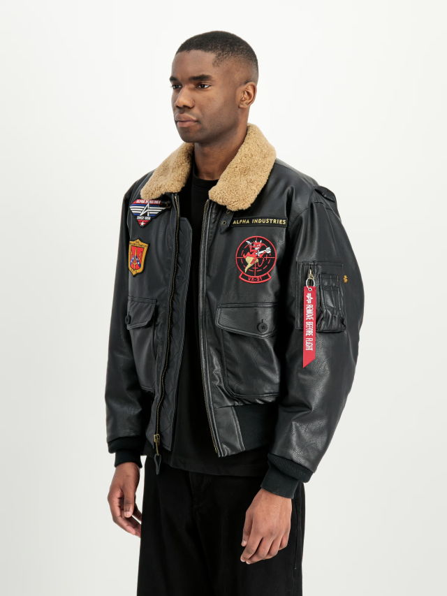 Cazadora estilo aviador Alpha