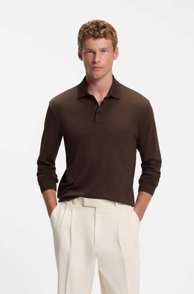 Polo de manga larga BOSS 