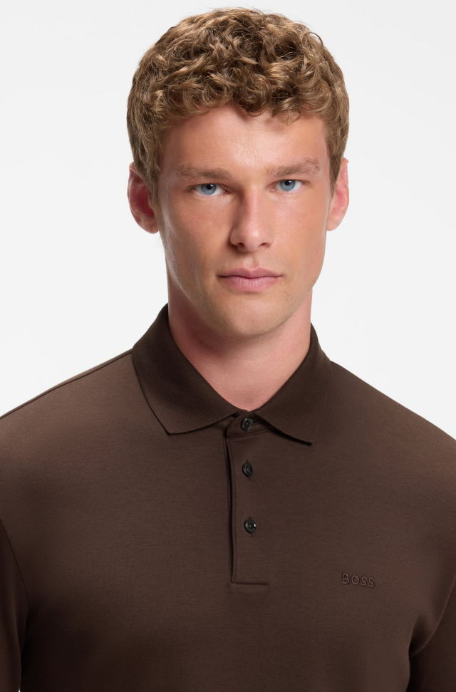 Polo de manga larga BOSS 