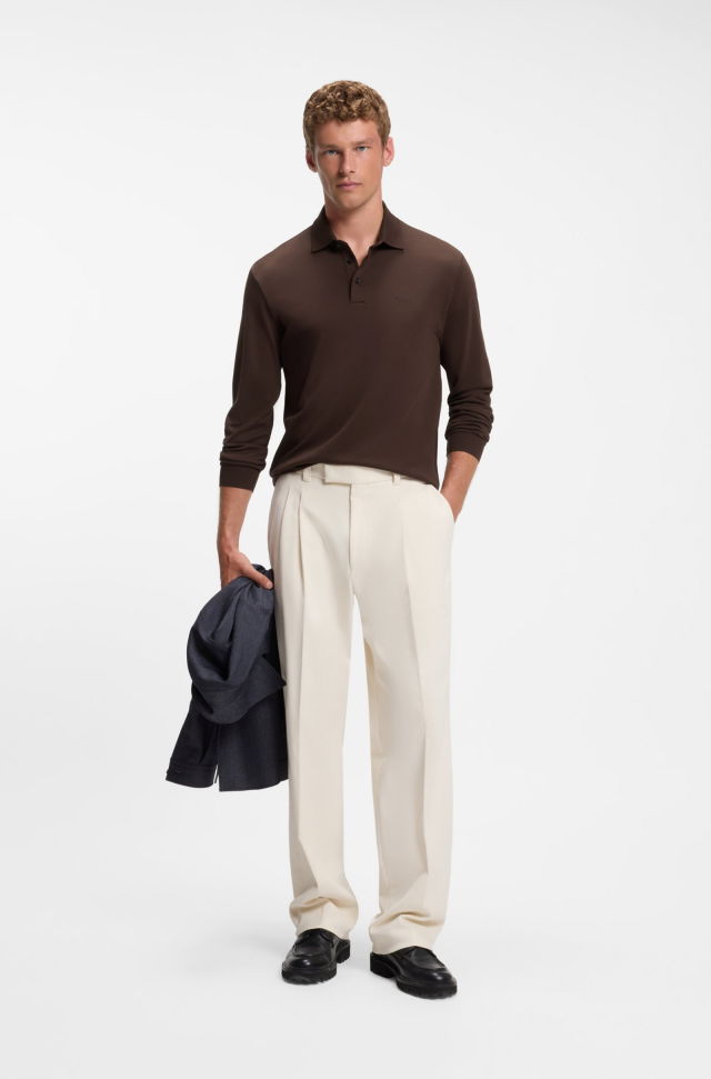 Polo de manga larga BOSS 