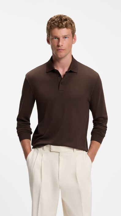 Polo de manga larga BOSS 