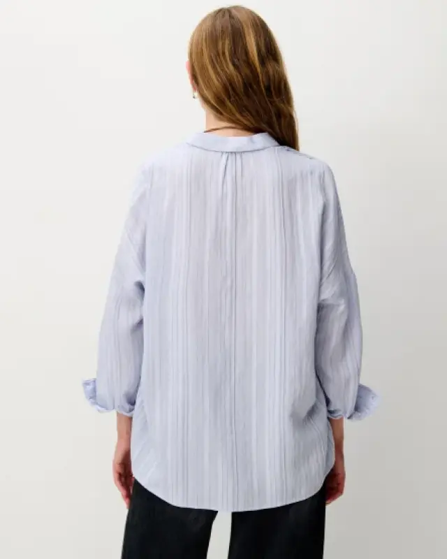 Blusa de viscosa a rayas Sessùn modelo Botan