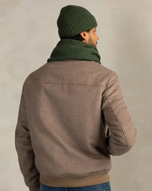 Gorro de lana de punto cálido marca NZA
