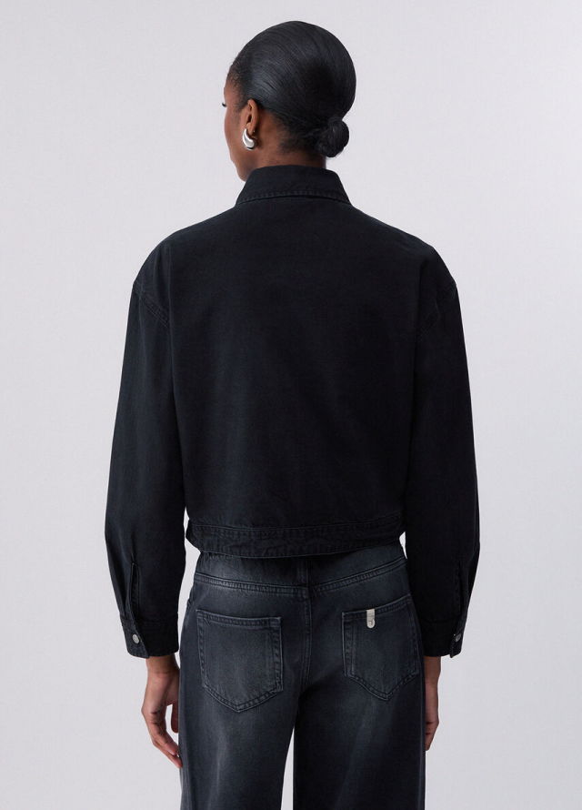 Sobrecamisa tejana con pedrería de mujer Liu Jo