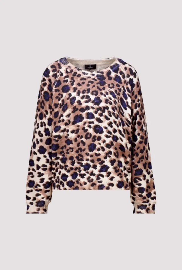 Jersey de punto tricolor Monari para mujer