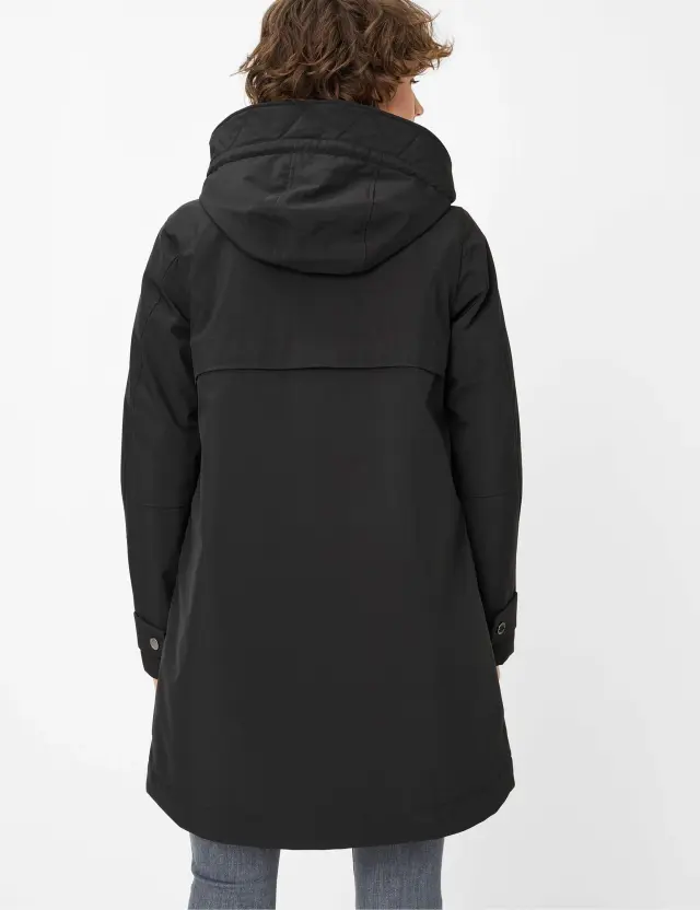Parka llarga amb caputxa desmuntable Fuchs Schmitt