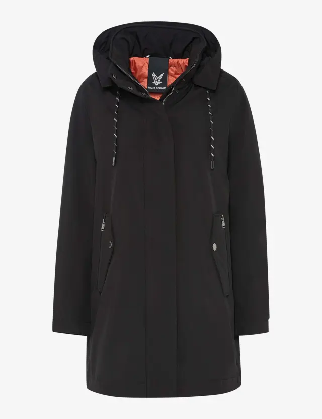 Parka llarga amb caputxa desmuntable Fuchs Schmitt