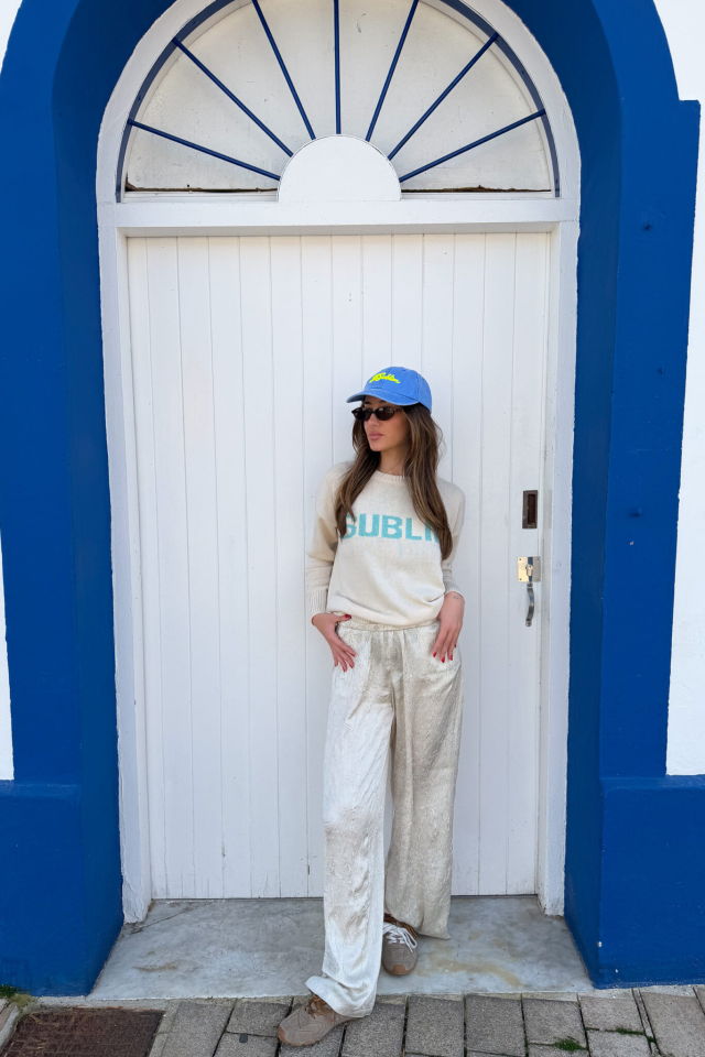 Jersey de manga larga con lúrex de la marca Sublim