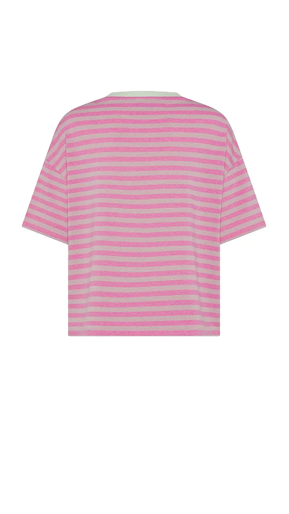Camiseta de rayas NIU con patrón oversize para mujer