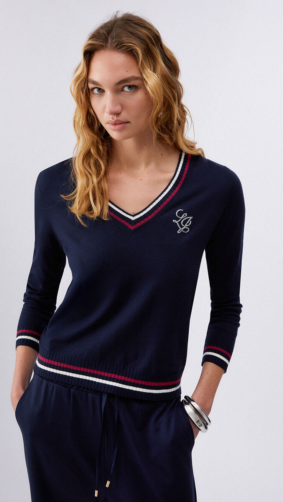 Jersey de punto fino para mujer de la marca Liu Jo